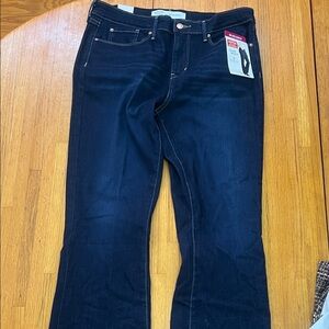 Levi's Dark Indigo Straight Leg Women's Jeans